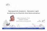 Introduction to Dynamic Light Scattering for Nanoparticle Sizing