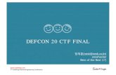 [2012 CodeEngn Conference 07] nesk - Defcon 20th : 본선 CTF 문제풀이