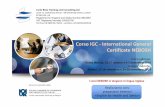 Corso International General Certificate NEBOSH in Italia, 2014