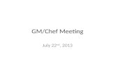 Gm chef july2013