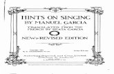 Hints on singing  manuel garcia