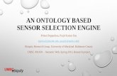 An ontology based sensor selection engine
