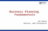 NES Enterprise Series 2010 - Business planning fundamentals