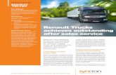 Renault Trucks, Service Parts Retail Inventory Management case study | Syncron