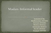 Madan  Informal Leader2