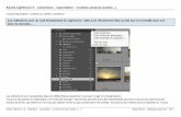 Adobe lightroom 3   collections - exportation - cartes - impression