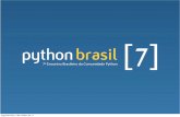 PythonBrasil[7]: Abertura da Conferência