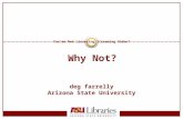 You’re Not Licensing Streaming Video?  Why Not?! by deg farrelly, Arizona State University