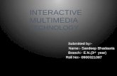 Interactive multimedia technology