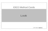 IDEO Method cards - Look