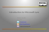 Introduction to Microsoft Lync