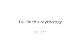 ENGL220 Bullfinch Chapters 7-11