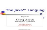 The Java(TM) Language - An Overview