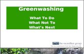 Greenwashing - What's Next?