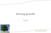 Driving growth