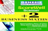 Business Maths - English Medium - GENESIS Scorewell Scanner