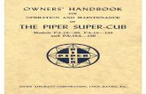 Piper PA-18 Super Cub Owner's Handbook