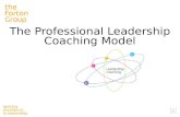 The professional leadership coaching model