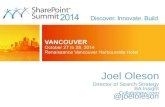Search Strategy for Enterprise SharePoint 2013 - Vancouver SharePoint Summit