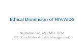 Ethical dimention of hiv