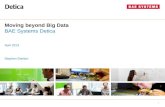 Moving beyond Big Data, BAE Systems Detica