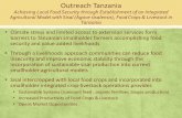 Outreach Tanzania smallholder farmer sisal incorporation