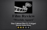 Film Review-Cabinet of Dr Caligari
