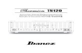 Ibanez Thermion Tube Amplifier TN120 Schematic