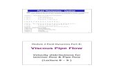 Fluid Mechanics - Lecture 7 - 9 _viscous + NNF Pipe Flowx