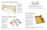 Louet Bookbinding Tools2