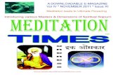 Meditation Times Nov 2011