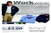 Hartwell Industrial Workwear Promotional Flyer