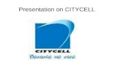 Final Asignment on CITYCELL