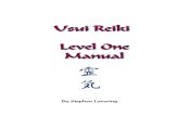 Usui Reiki Manual Level One