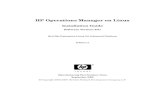 Hp Man OML9.01 Linux Installation PDF