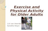Exercise and Physical Activity for Older Adults (Powerpoint)