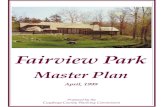 Fairview Park Master Plan 1999
