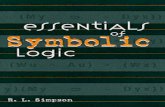 R.L. Simpson Essentials of Symbolic Logic 1998