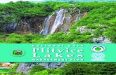 Management Plan of Plitvice Lakes