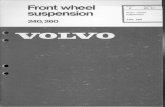 Volvo repair manual TP30000-1 Front Wheel Suspension