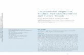 Levitt 2007Transnational Migration Studies: Past Developments and Future Trends