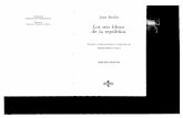 49294627 Jean Bodin Los Seis Libros de La Republica