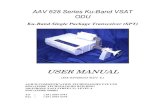 AAV 628 Series Ku Manual (Rev E)