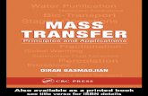 Mass Transfer-principles and Applications