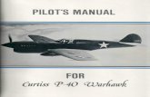 33143288 Pilot s Manual for Curtis P 40 Warhawk