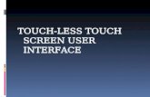 Touchless UI