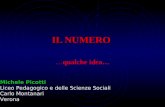 IL NUMERO …qualche idea… Michele Picotti Liceo Pedagogico e delle Scienze Sociali Carlo Montanari Verona.