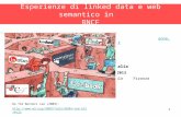 1 Esperienze di linked data e web semantico in BNCF Anna Lucarelli anna.lucarelli@beniculturali.it anna.lucarelli@beniculturali.it 6' Incontro ISKO Italia.