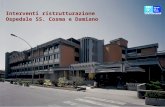 Interventi ristrutturazione Ospedale SS. Cosma e Damiano