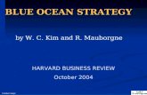 Cinthia Campi 1 BLUE OCEAN STRATEGY by W. C. Kim and R. Mauborgne HARVARD BUSINESS REVIEW October 2004.